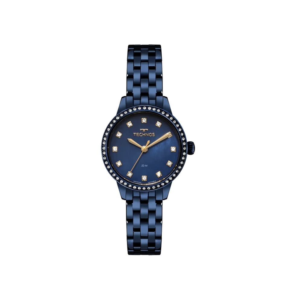 Relógio Tecnhos St. Moritz Azul Feminino 2035NCF/1A