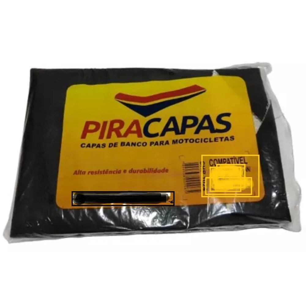 Capa Banco Titan 150 2009/2013 Titan 125 Fan 2009... Preta