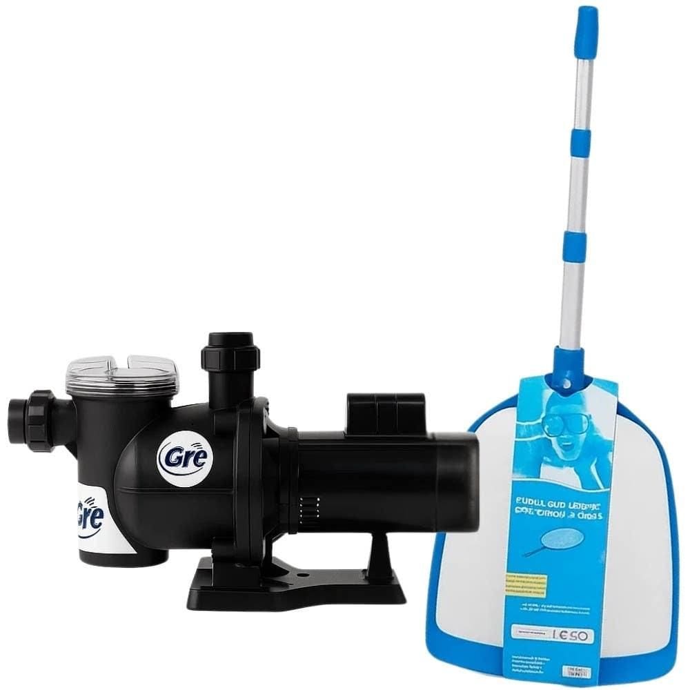 Bomba para Piscina 1/2 CV Monofásica com Peneira de Cabo Telescópico FLUIDRA