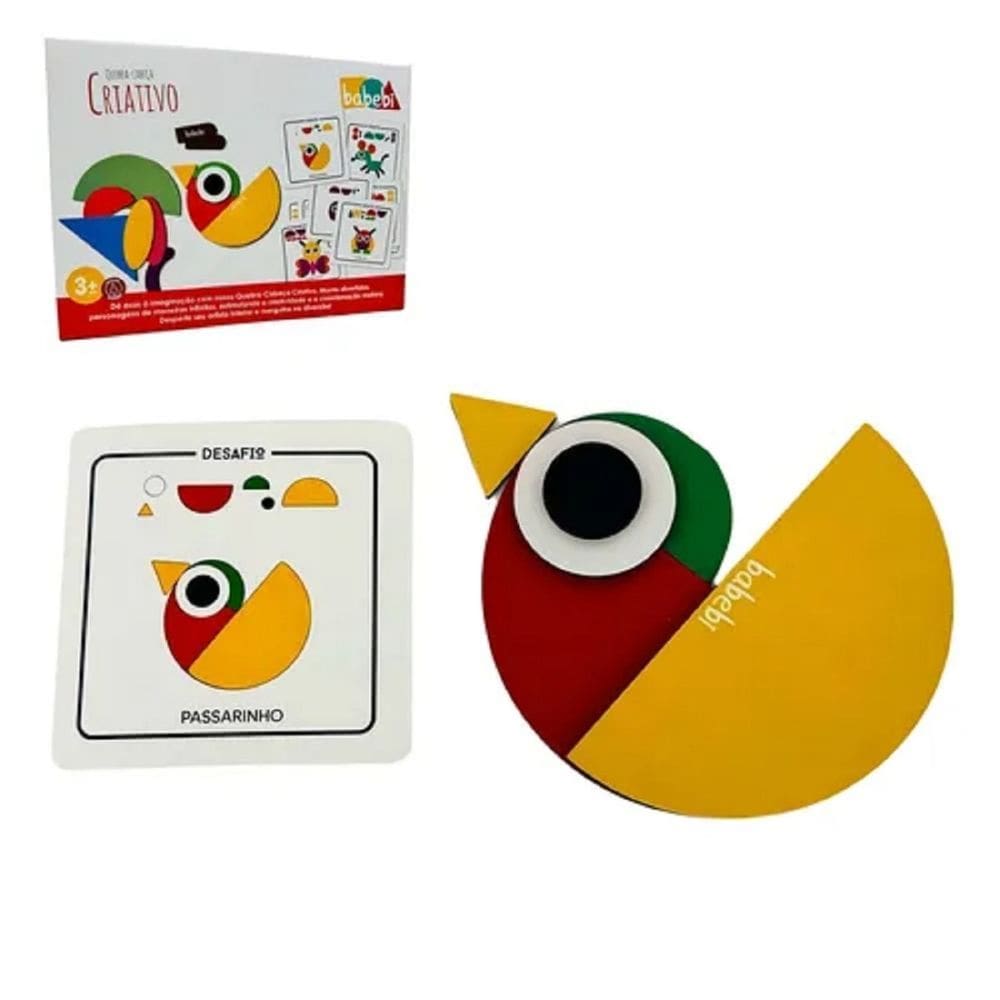 Quebra Cabeça Criativo Brinquedo Primeira Infância Educativo