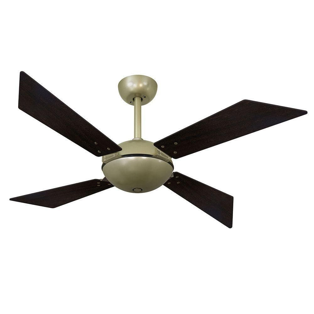 Ventilador De Teto Volare Gold Tech 4 Pás Tabaco 220V