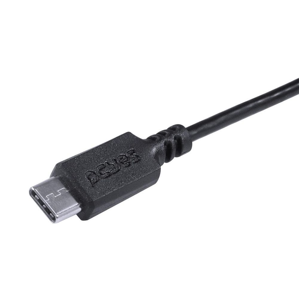Cabo Para Celular Usb Tipo C 2.0 Para Usb Type C 2M Preto
