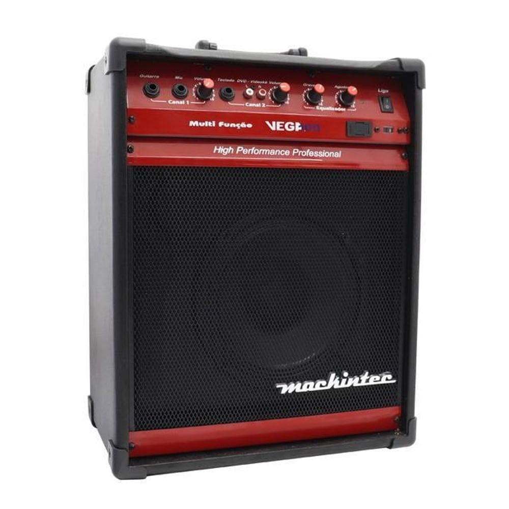 Cubo Caixa Amplificada Mackintec Vega-100 25W RMS 8 Preto