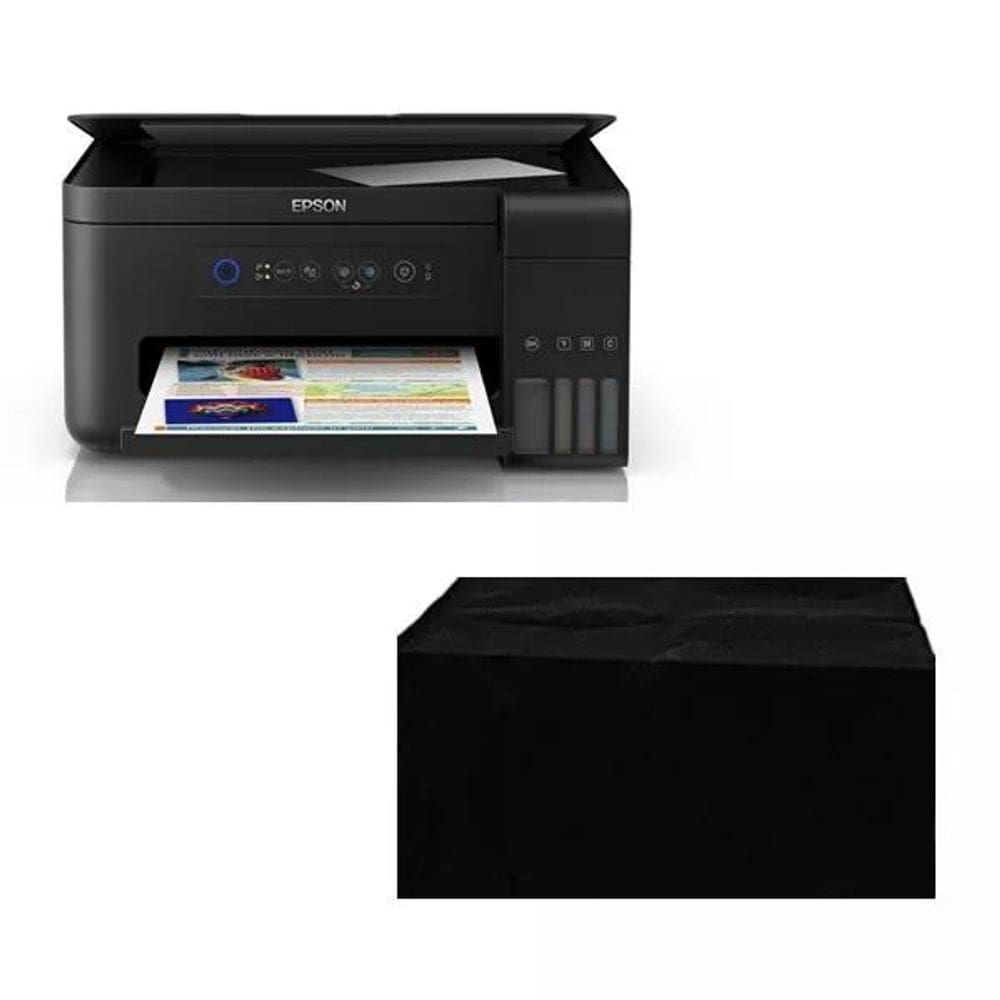 Capa Impressora Epson L4150 L4160 L6161 Corino Impermeável