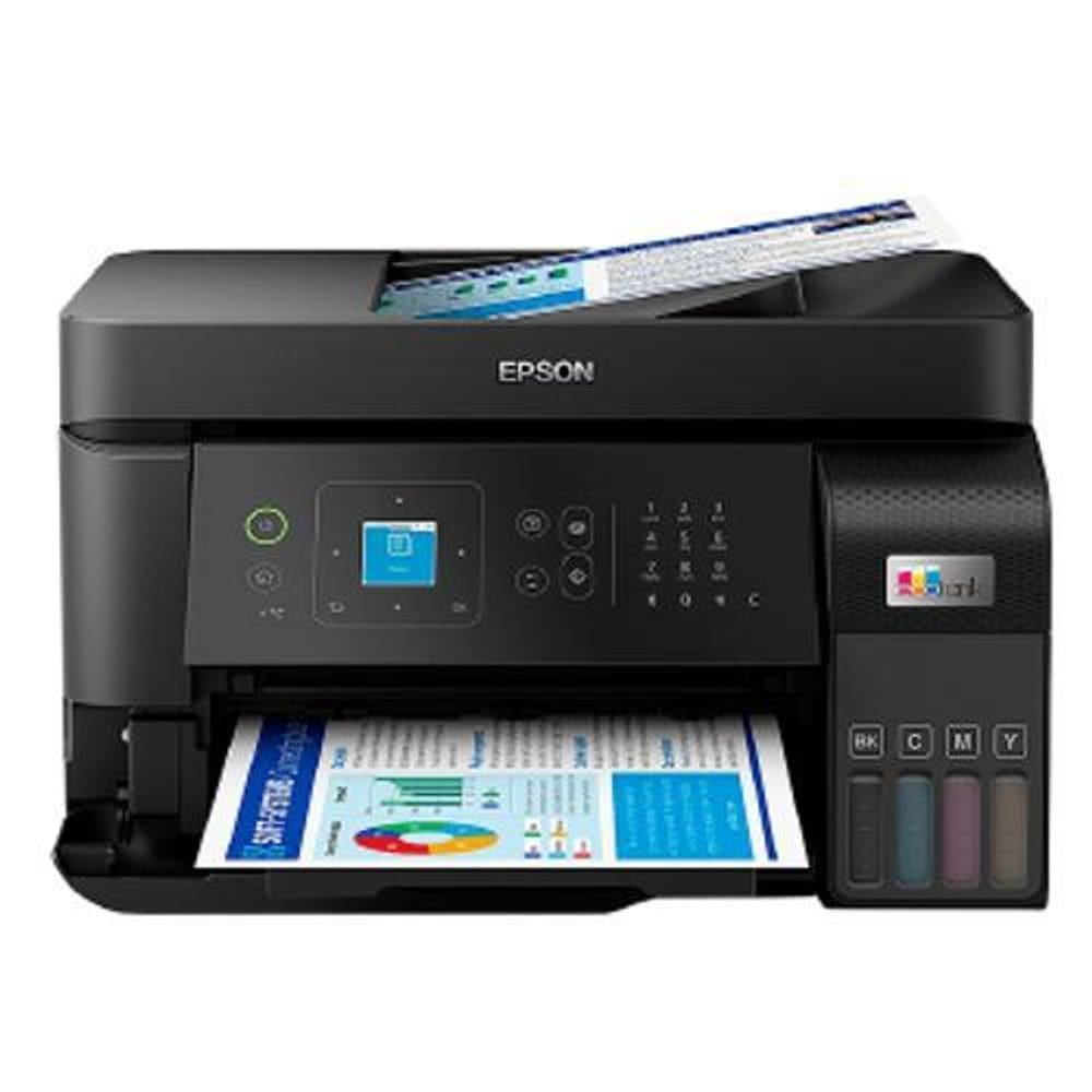 Impressora Epson Ecotank L5590 Wifi Fax - Preto