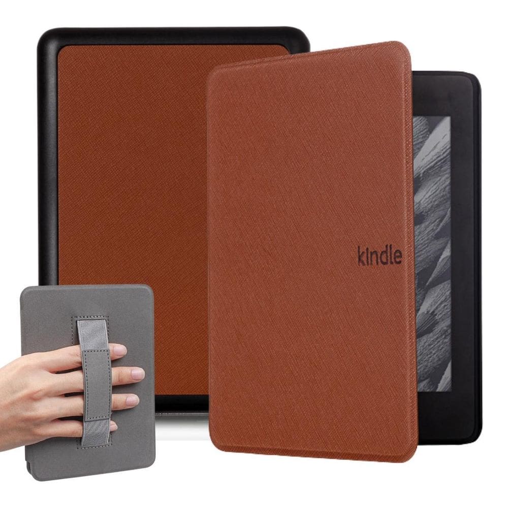 Capinha Couro Com Alça Para Kindle Paperwhite 12 7.0 Sa568B