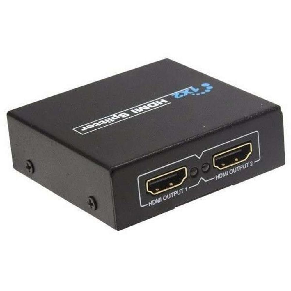 Splitter Hdmi 1X2 Distribuidor Duplicador 1.3 Full Hd 1080P