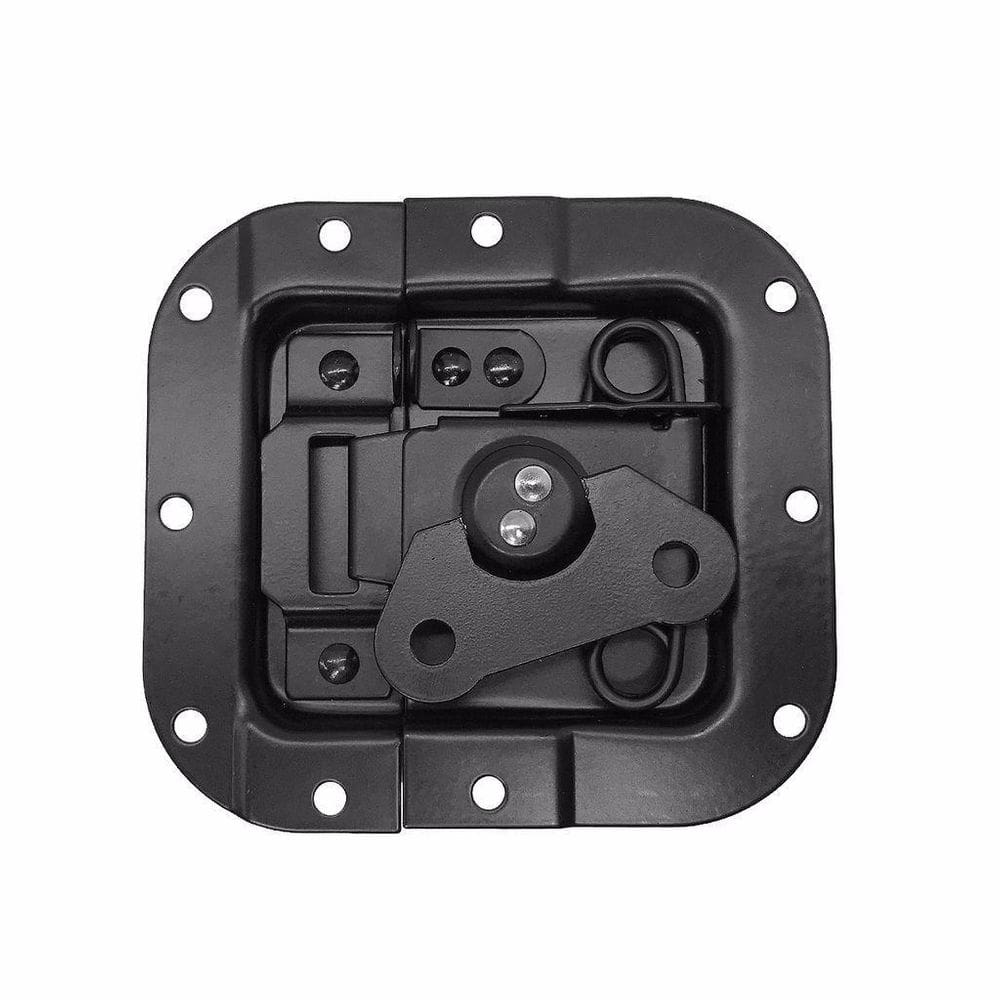 Kit 20 Fecho Borboleta Preto Para Case 10,5X10,5Cm Black