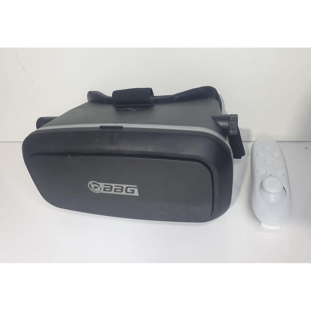 Vr Box Oculos Realidade Virtual 3D Black + Controle