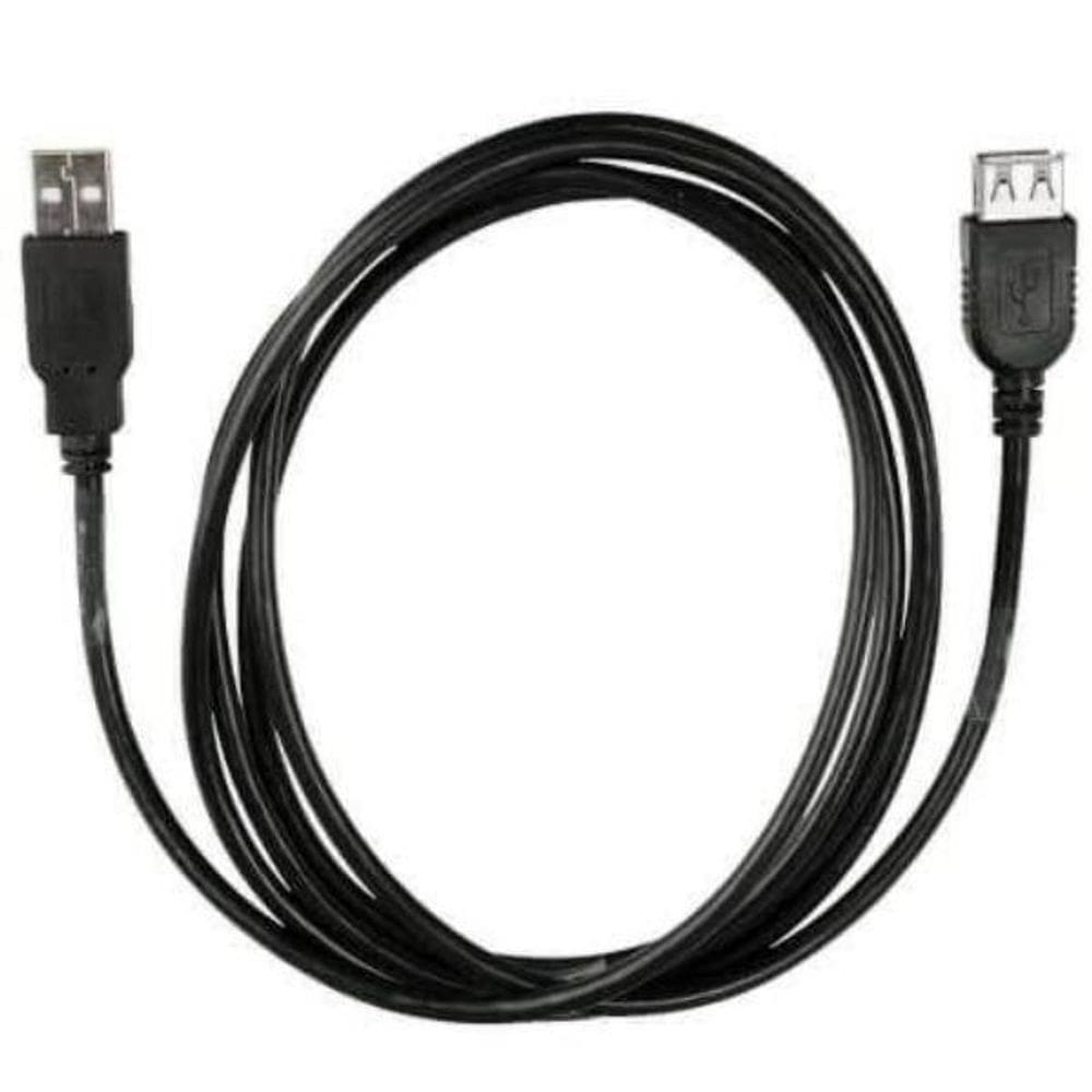 Cabo Usb 2.0 Extensão 1.5 Metros Extensor Macho Fêmea