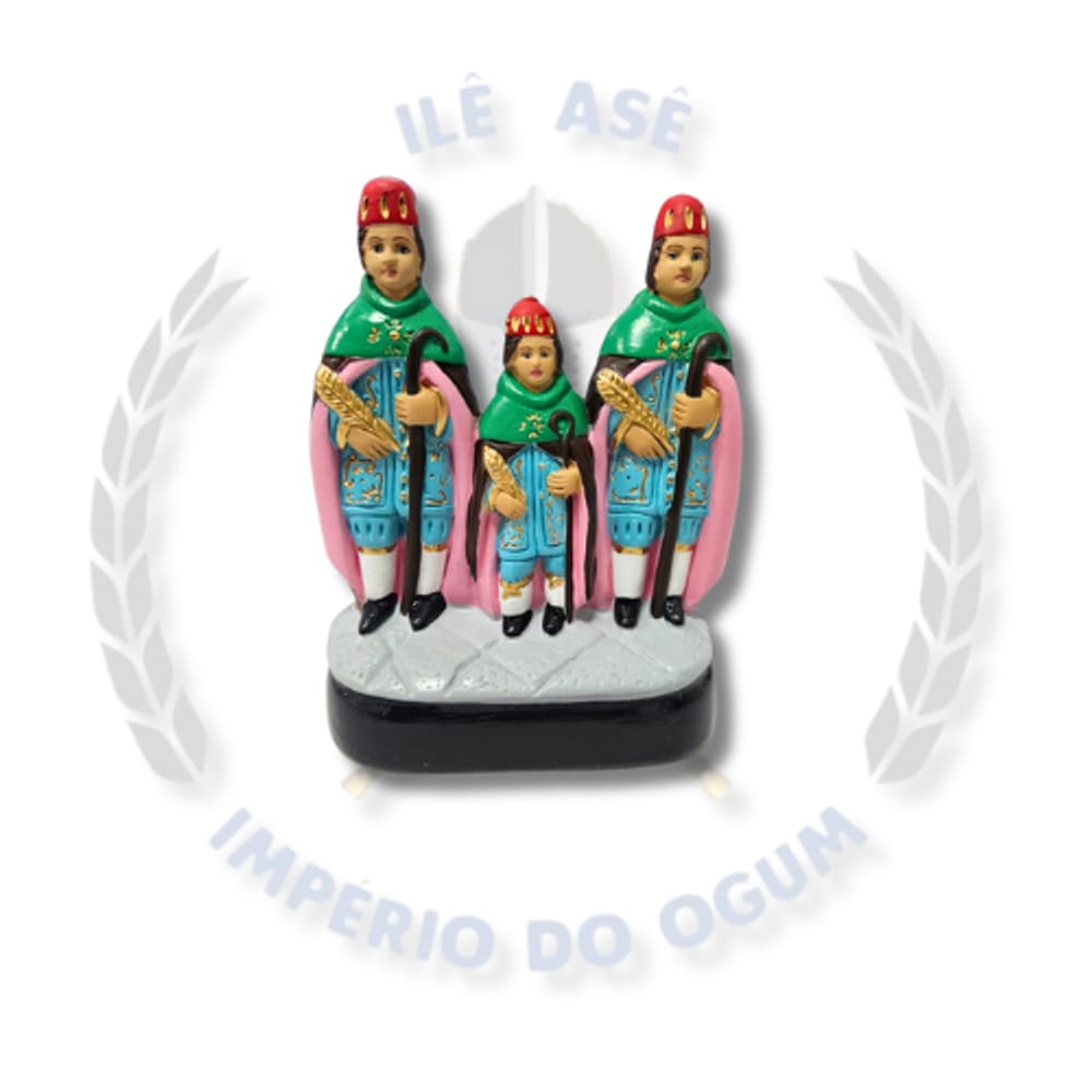 Imagem Gesso Cosme E Damião E Doum - 20Cm