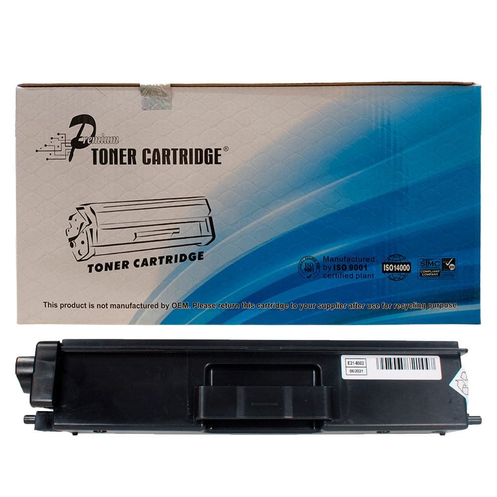 Cartucho de Toner Compatível Brother, TN419BK, Preto, Para HLL8360CDW, MFCL8610, MFCL8900, MFC-L9570CDW, Premium 9K
