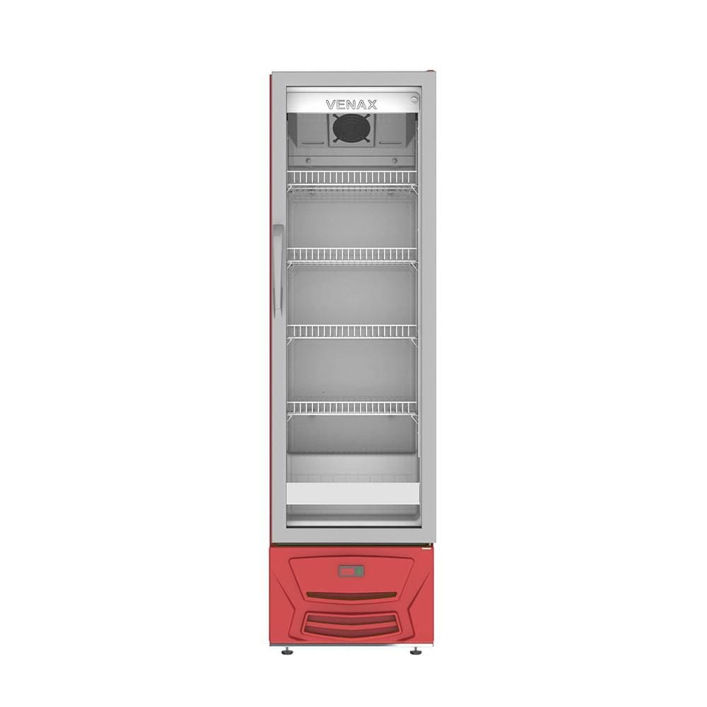 Expositora de Bebidas Venax 209L vvcd200 Vermelho