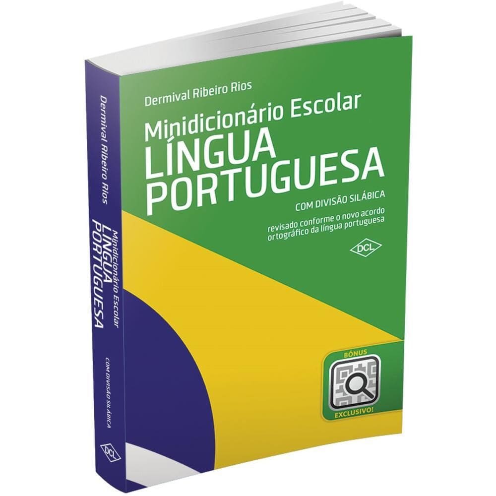Dicionário Português Escolar 30mil Verbetes 608pgs - Dcl