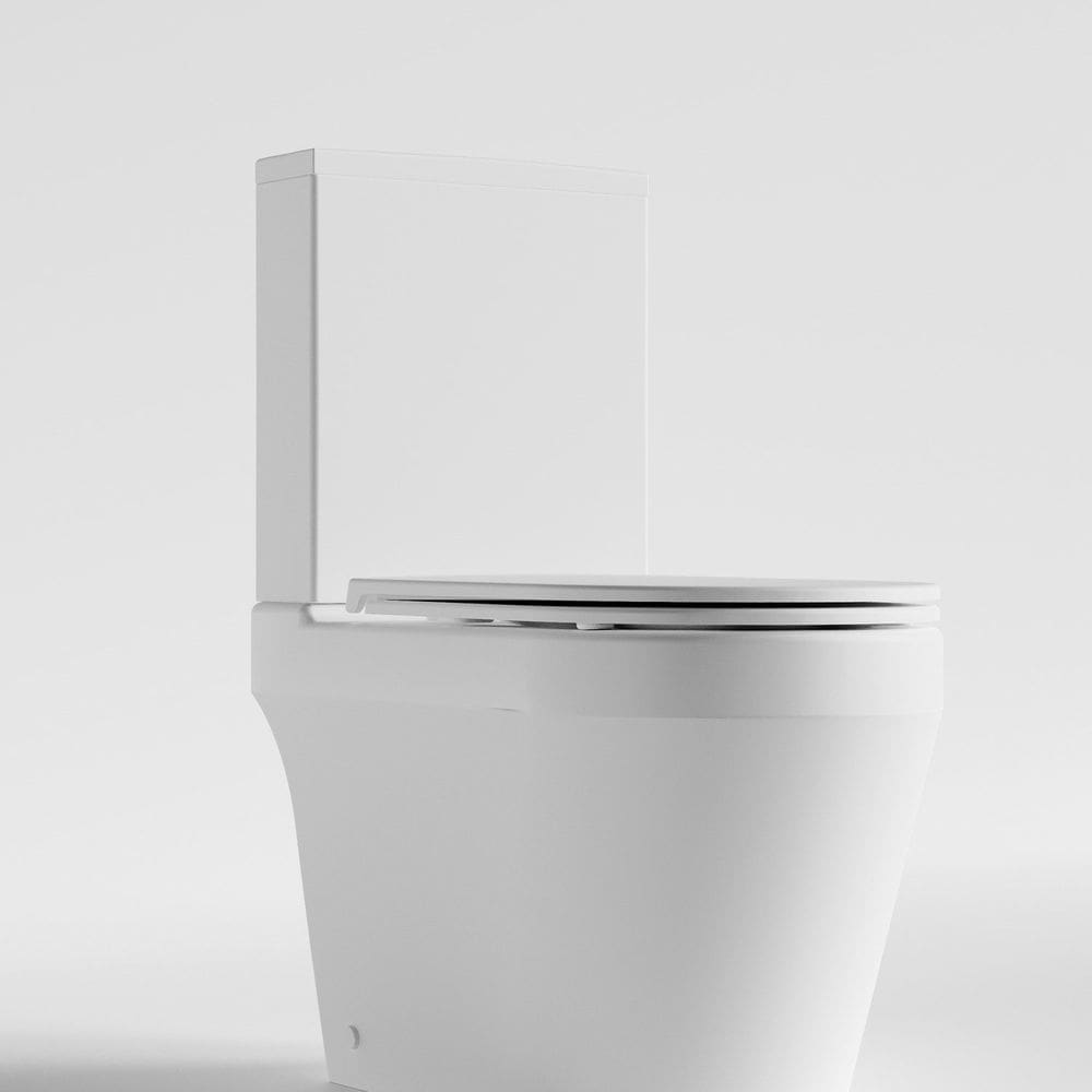 Vaso Sanitário com Caixa Acoplada e Assento Soft Close Vulcano Acqua Casa Branco Matte