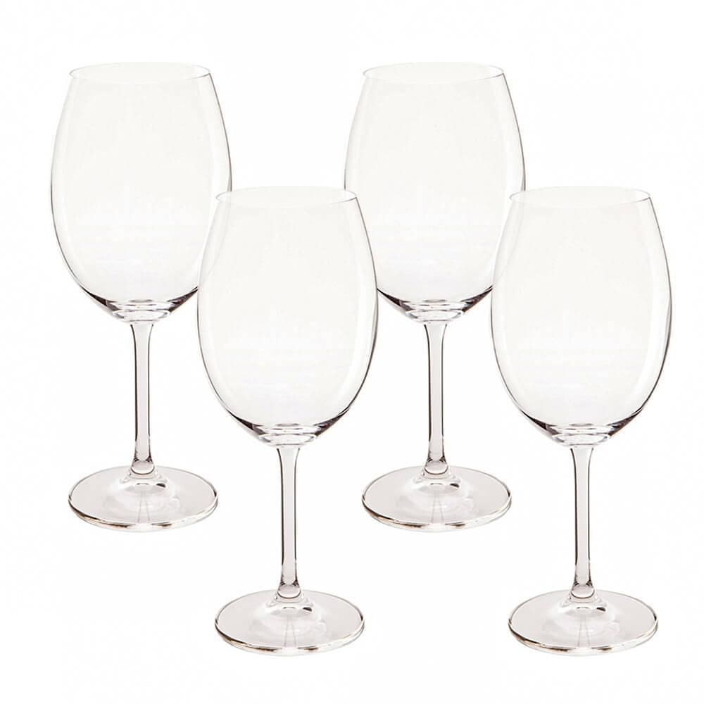 Jogo Taças Vinho Cristal Bohemia Gastro Colibri 580Ml 4