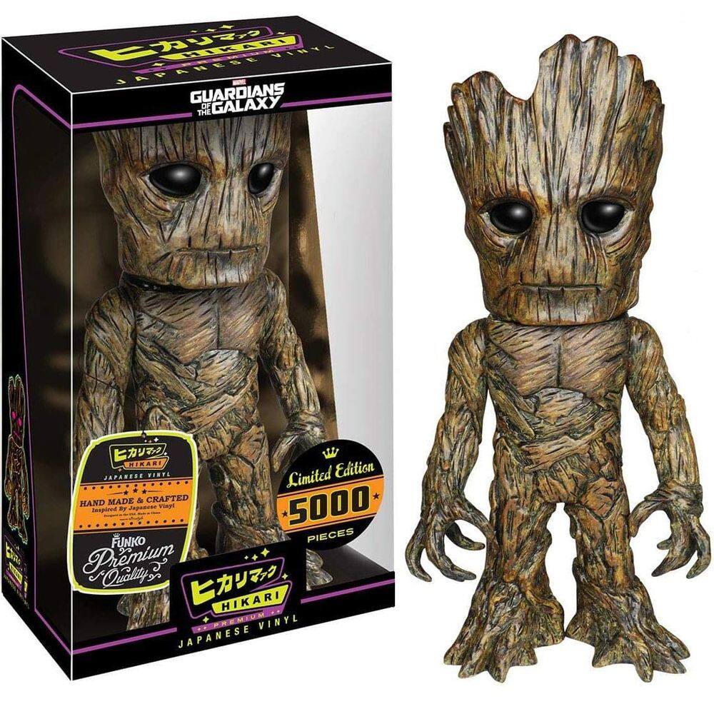 Figura Funko Edição Limitada Groot Hikari Premium Sofubi