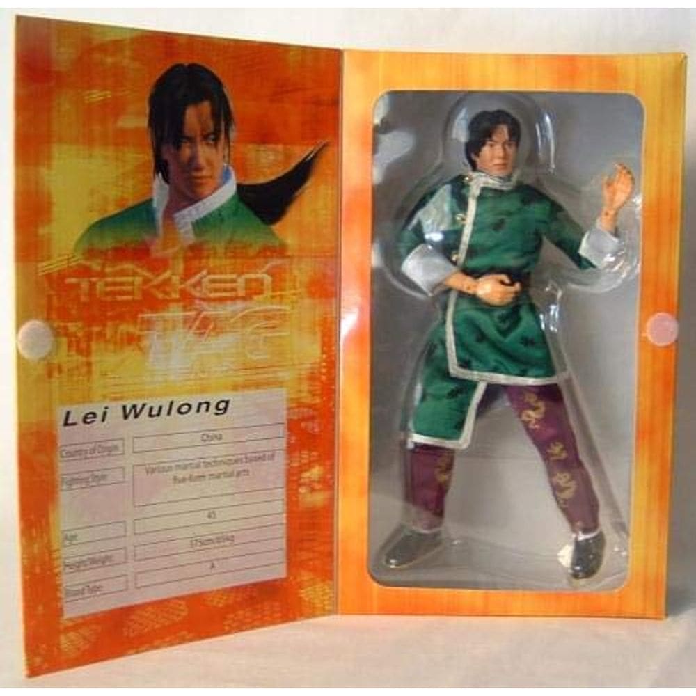 Boneco de ação TEKKEN Epoch Tag Tournament Lei Wulong 30cm