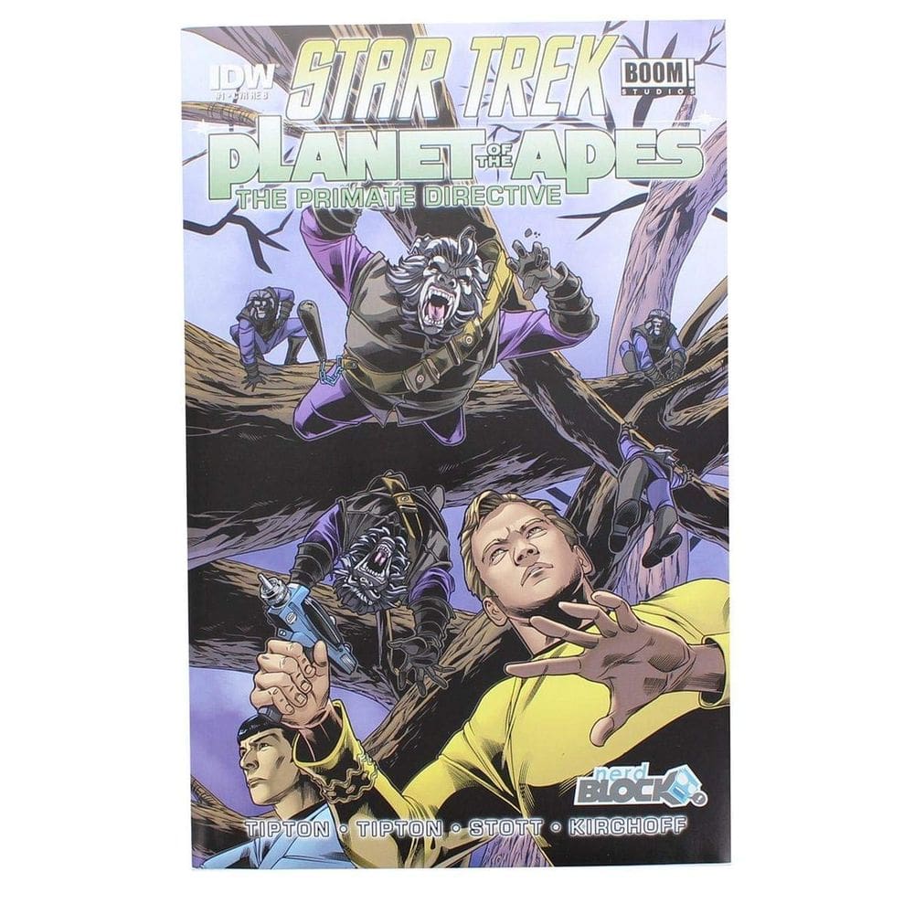 História em quadrinhos Star Trek: Planeta dos Macacos: A Diretriz dos Primatas #1