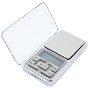 Balança Digital De Bolso 1 A 500 Gramas Culinária Ouro