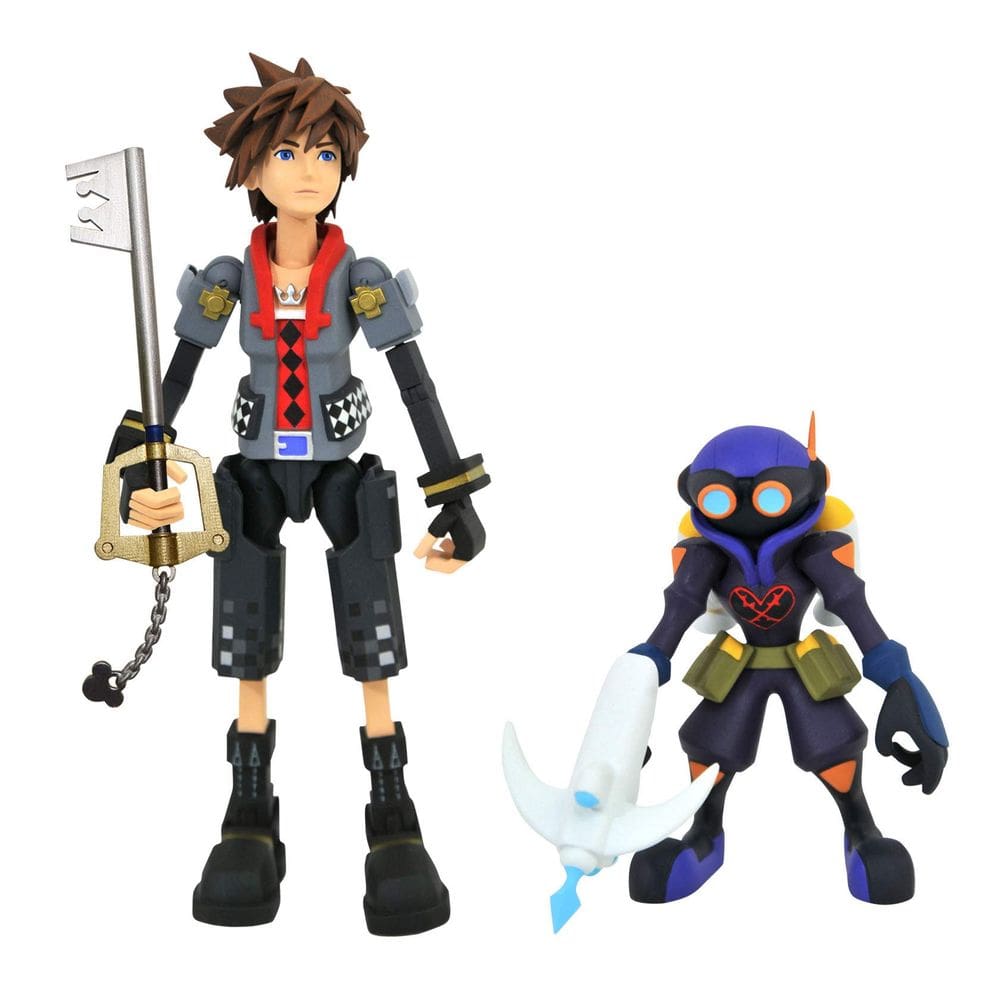 Figura de ação Diamond Select Toys Kingdom Hearts 3 Sora