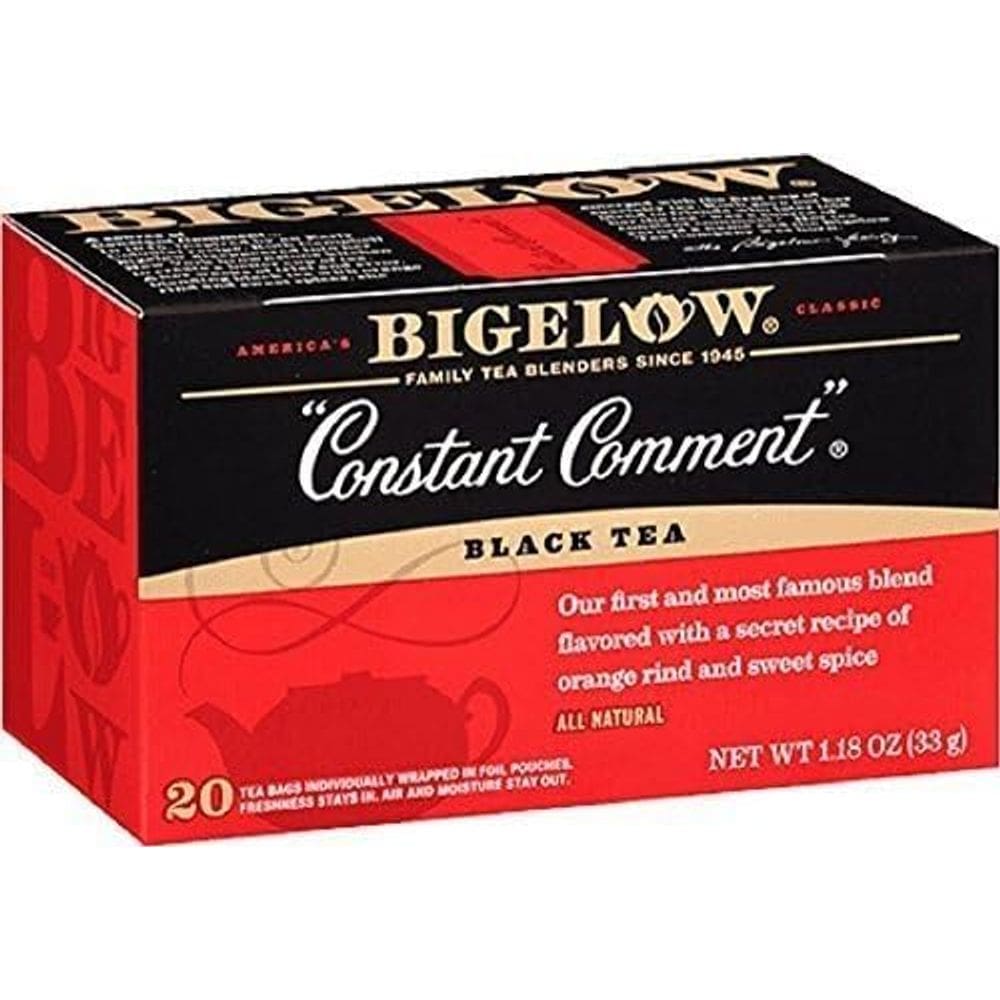 Estojo de chá preto Tea Bigelow Constant Comment 6 x 20 sacos