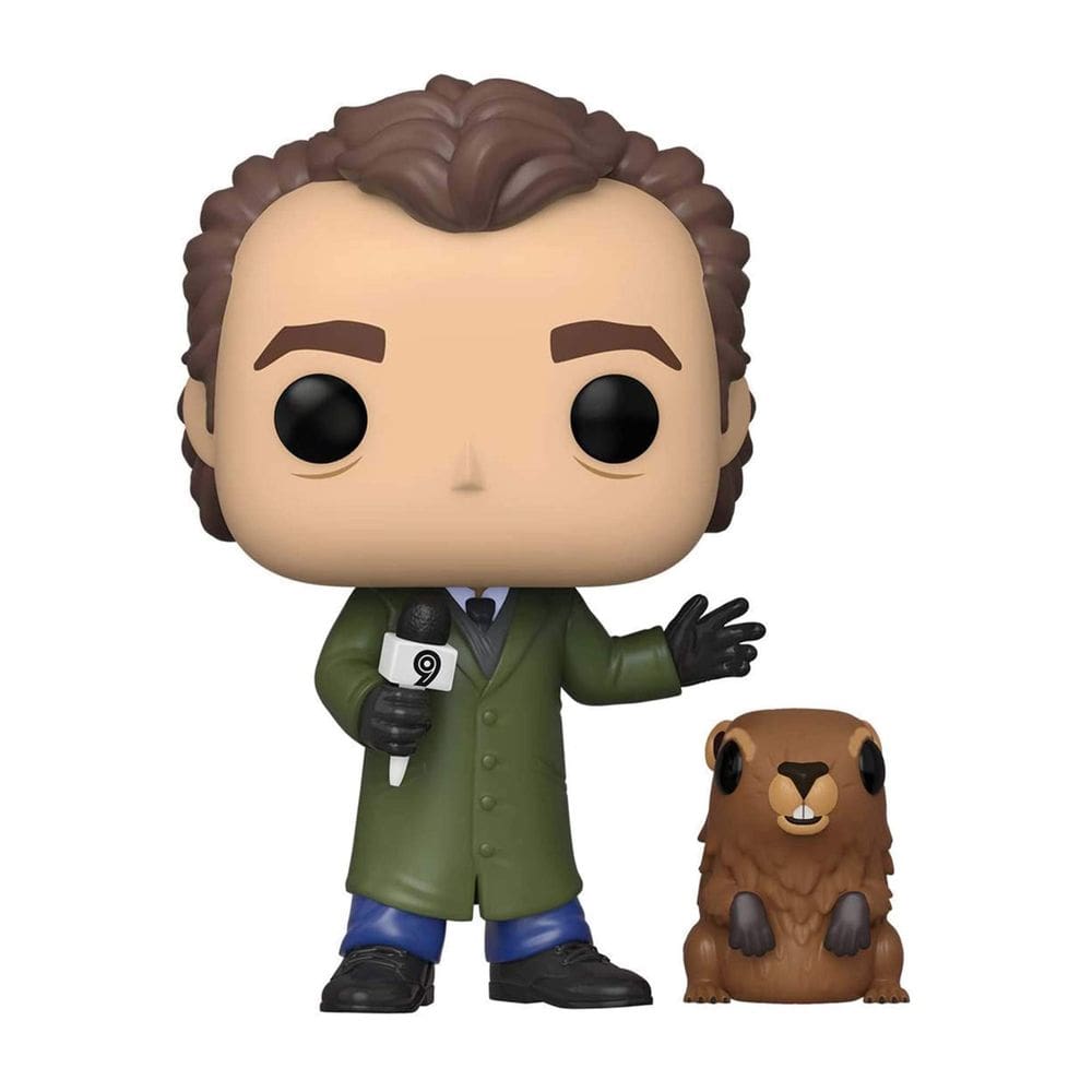 Boneco colecionável Funko Pop! e Buddy Groundhog Day Phil