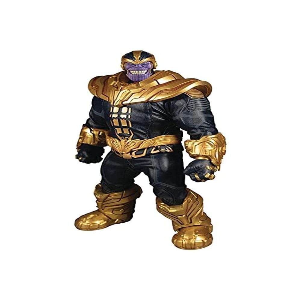 Boneco de ação Mezco Toys Marvel Universe 1/12 Thanos 21cm