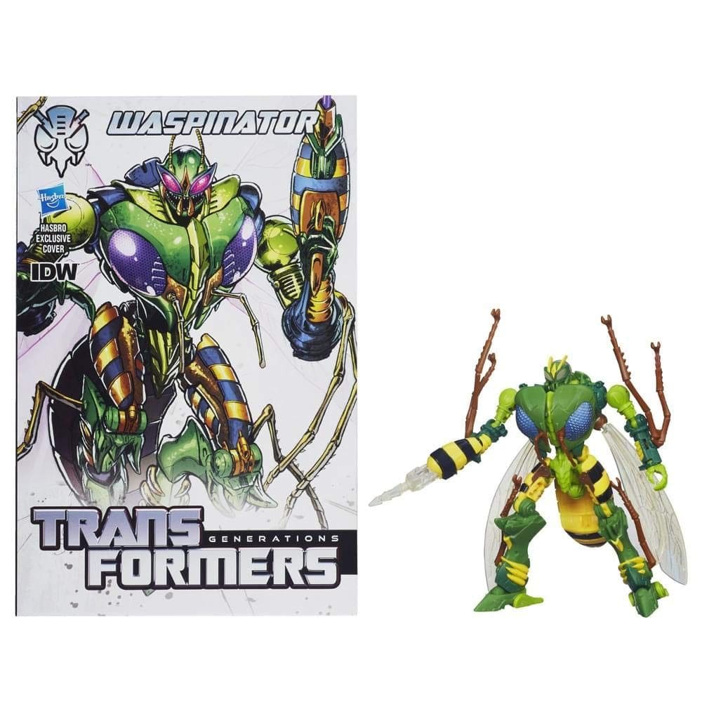 Boneco de ação Transformers Generations Deluxe Waspinator