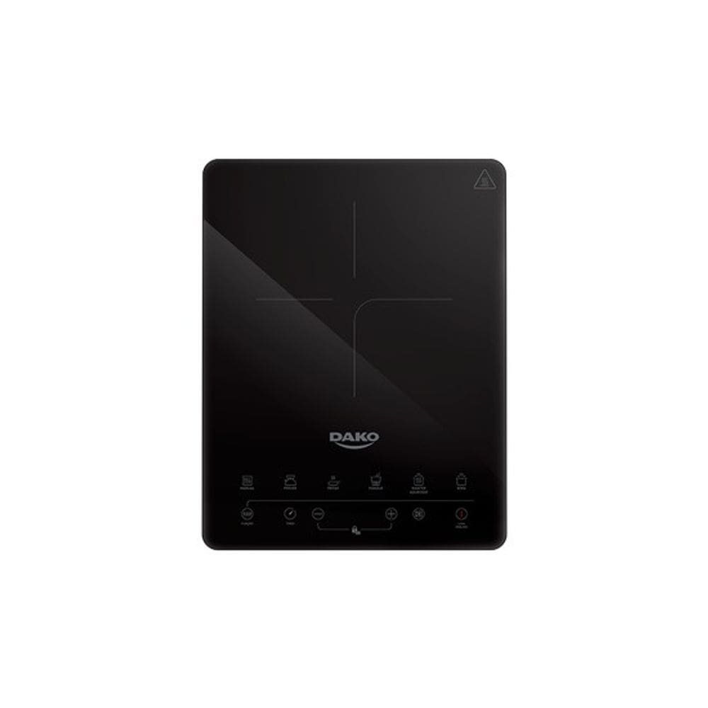 Fogão Cooktop de Indução Dako Portátil 1 Boca Touch Screen 127V Preto