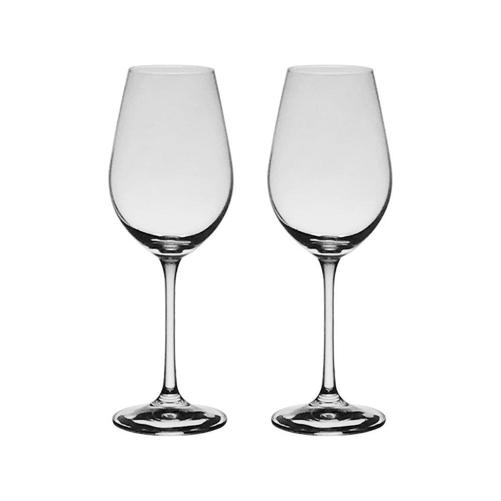Jogo 2 Taças De Cristal Vinho Branco Helena 250 Ml Bohemia