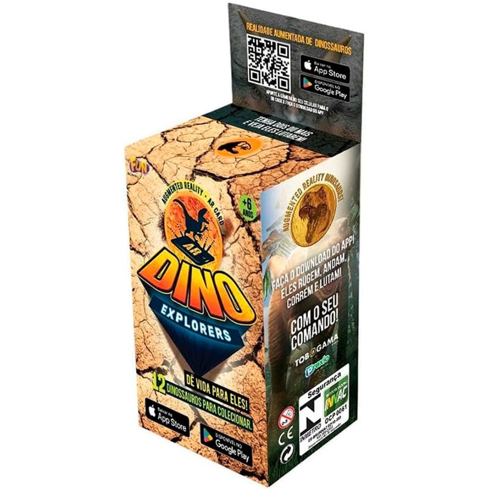 Dino Explorers Fóssil Brinquedo Arqueólogo Escave diverso F0119-3 - Fun