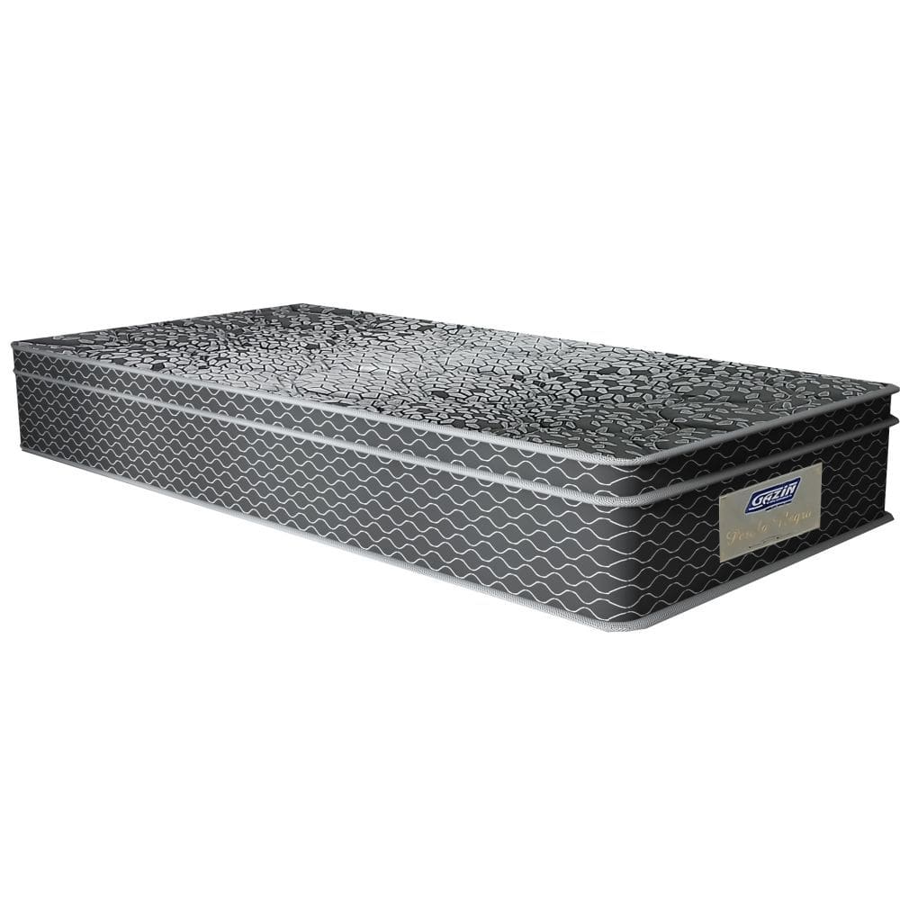 Colchão de solteiro Gazin Perola Negra altura de 32 cm largura de 88 cm Preto