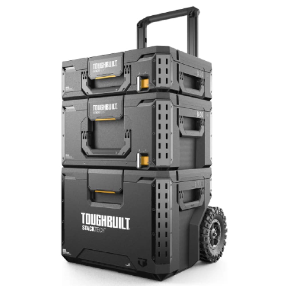 Kit 03 Módulos Caixas De Ferramentas Stacktech Toughbuilt