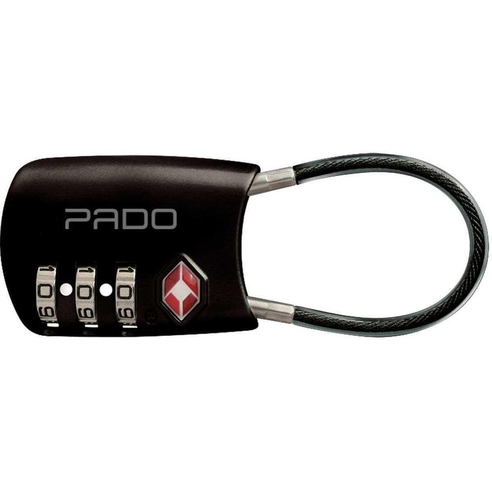 Cadeado Segredo Executive 3 Segredos Haste Flexível Preto