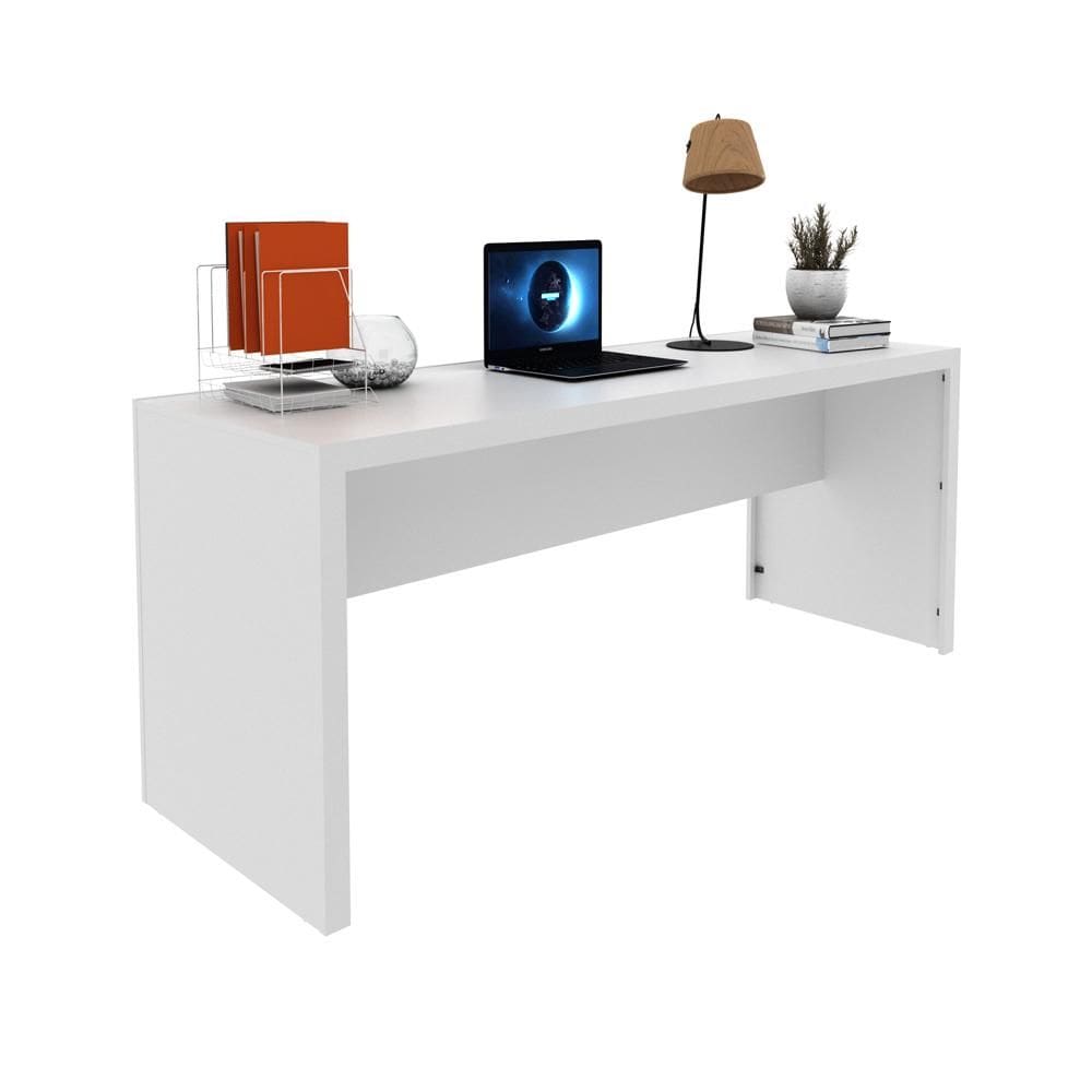 Mesa Para Escritório 180cm ME4185 Branco  - Tecno