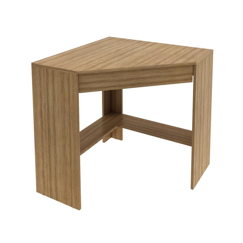 Mesa para Escritório de Canto ME4169  Amêndoa - Tecno