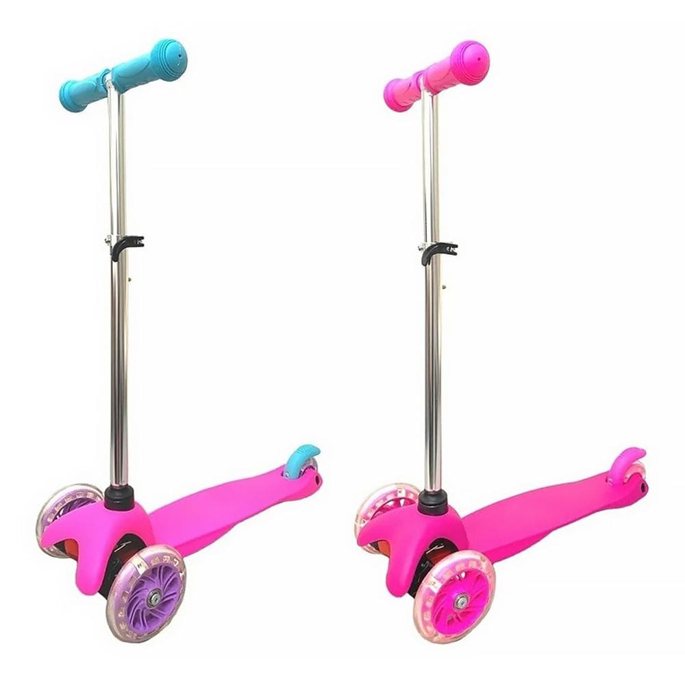 Patinete Infantil Best Race 3 Rodas com Led Cor diversa R2953 - BBR Toys