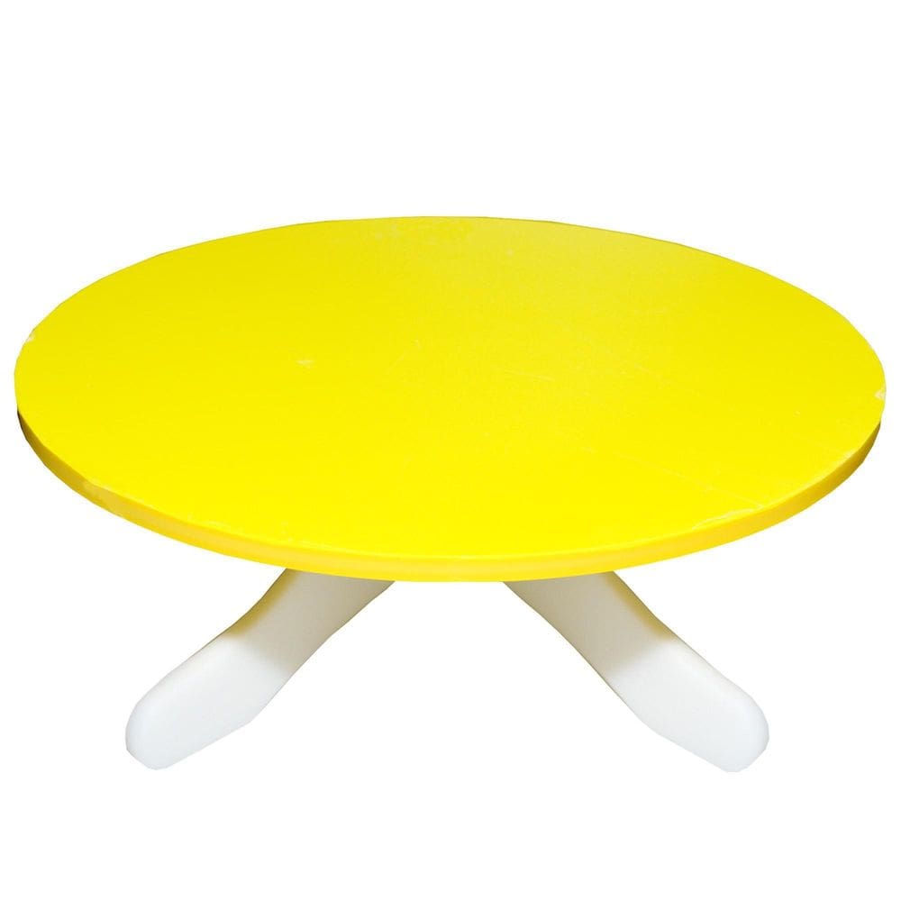 Bailarina Prato Giratório - 30cm São José - Amarelo