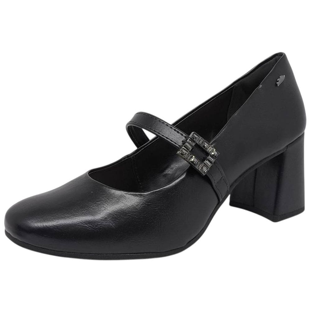 Sapato Feminino Salto Bloco Elegante Conforto Dakota