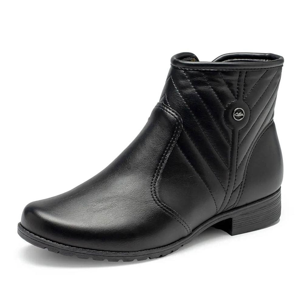 Bota Feminina Coturno Cano Curto Fácil Calce Conforto Dakota