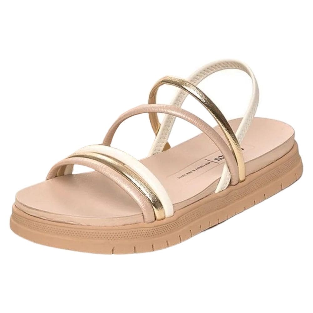 Sandalia Feminina Flatform Duravel Conforto Elegante Dakota