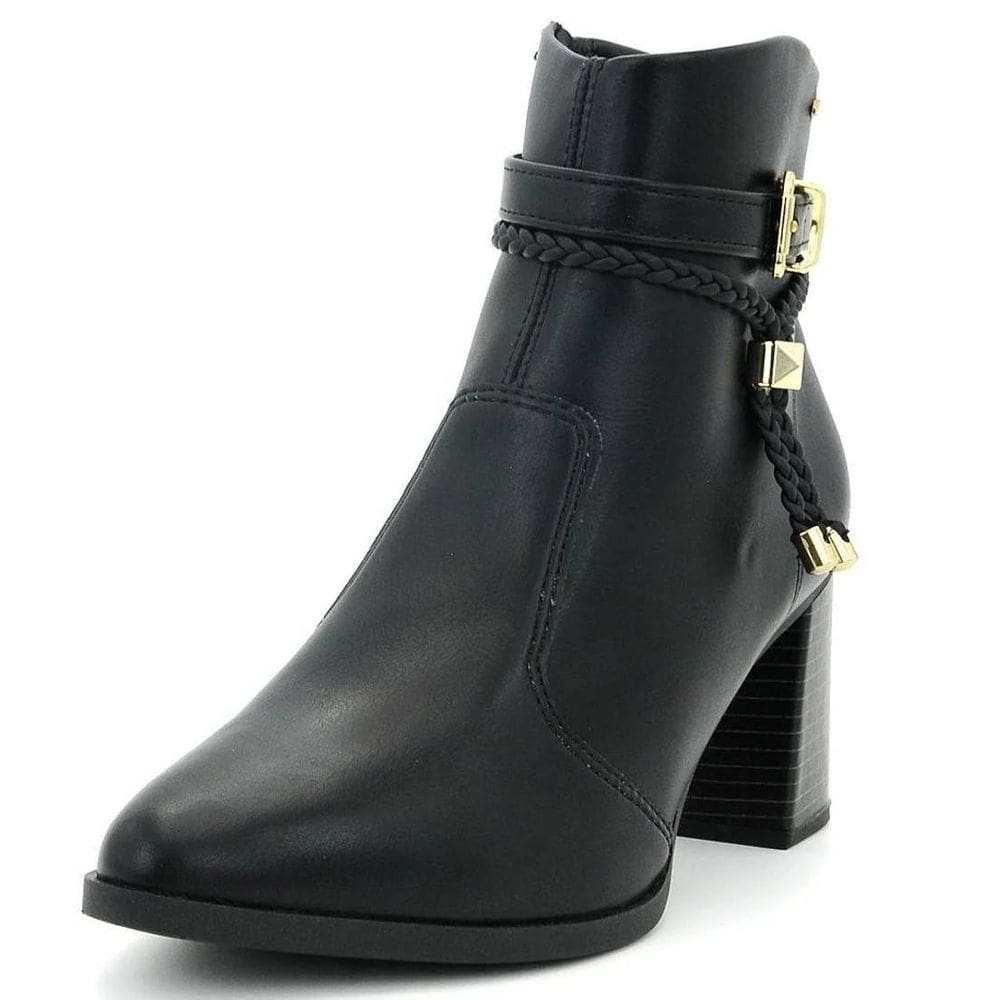 Bota Feminina Salto Bloco Médio Conforto Elegante Dakota