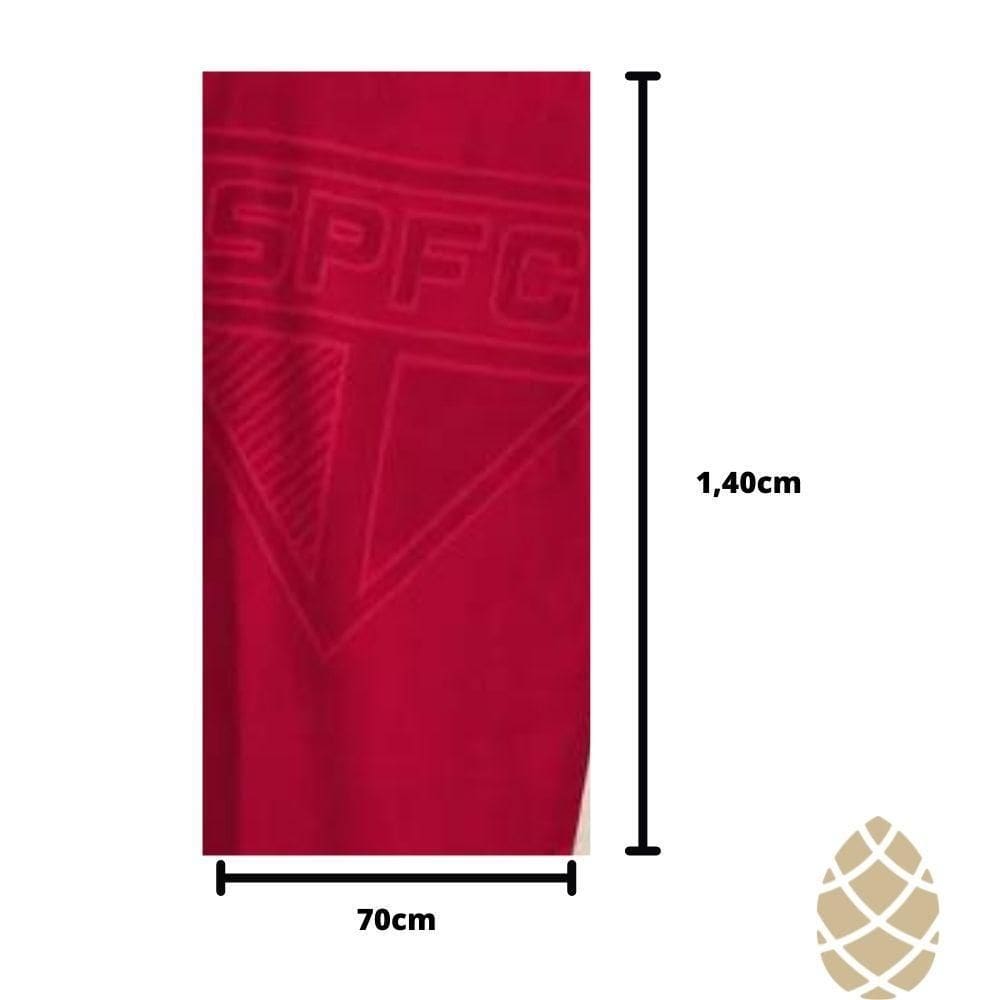 Toalha De Piscina Jacquard Time Buettner Vermelha