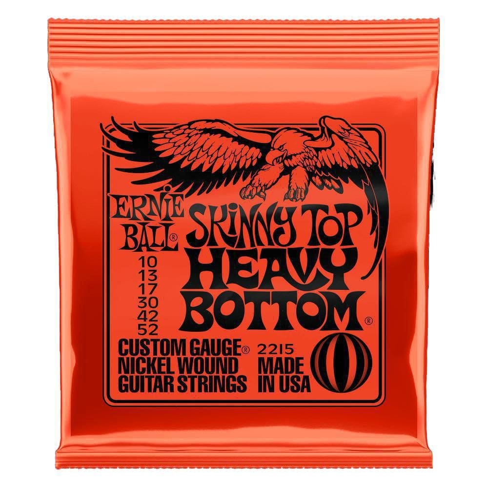 Encordoamento Ernie Ball Skinny Top Guitarra 10-52 2215