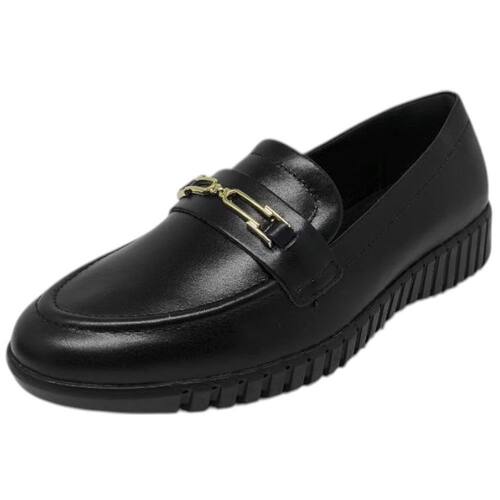 sapato mocassim feminino salto comfortflex mocassim