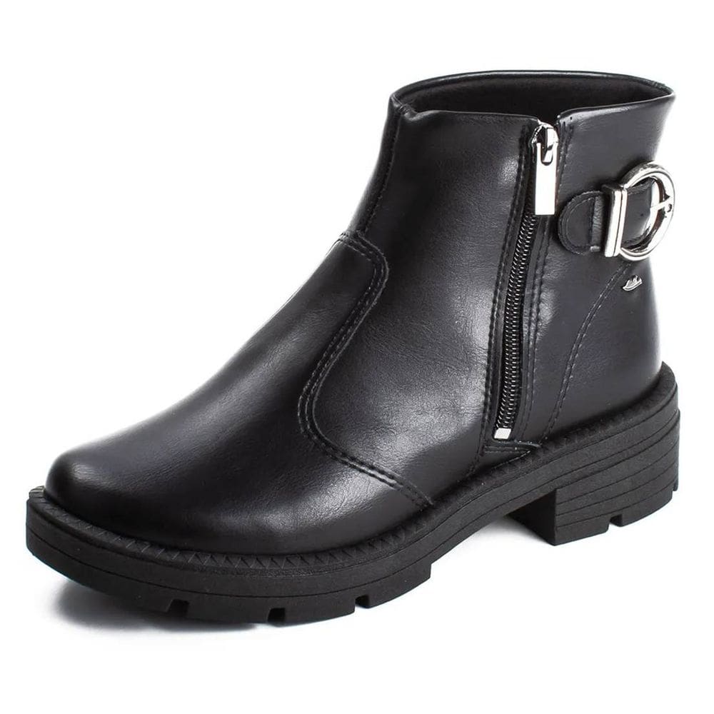 Bota Feminina Coturno Fácil Calce Conforto Tratorada Dakota