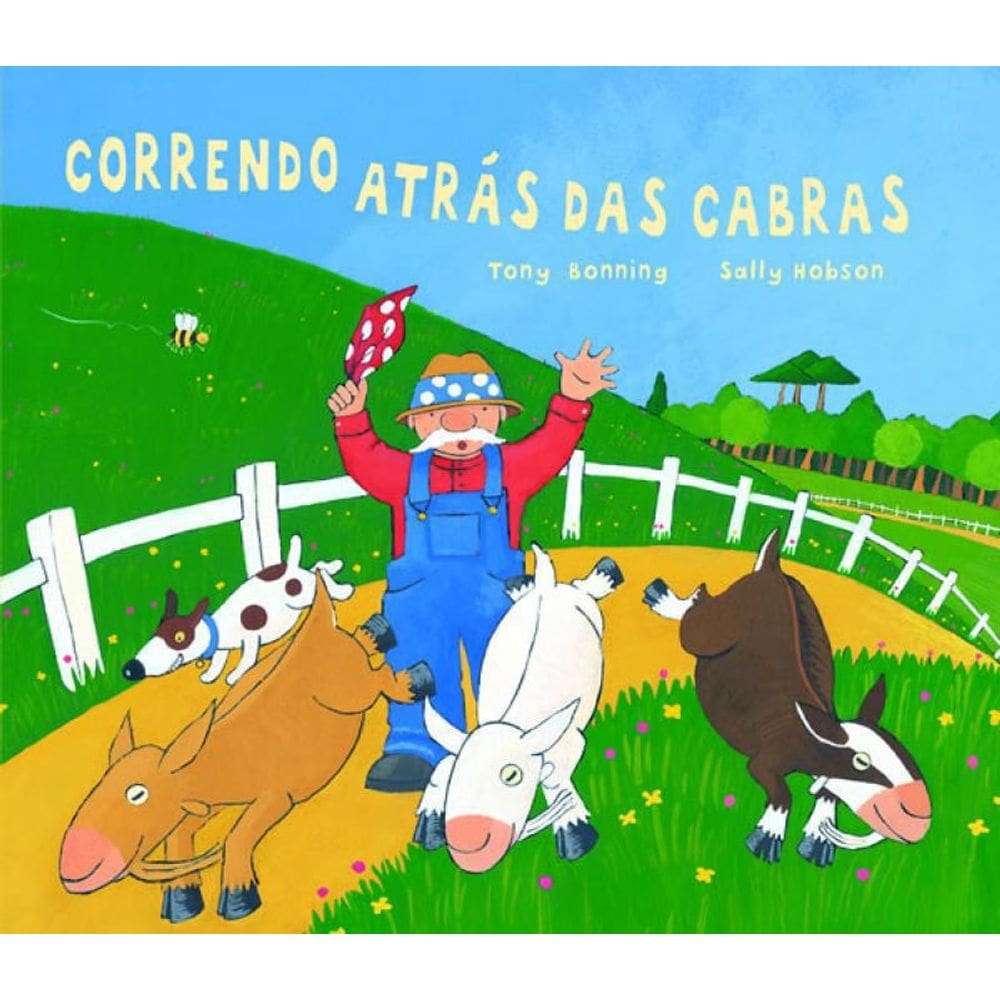 Livro Correndo Atras Das Cabras