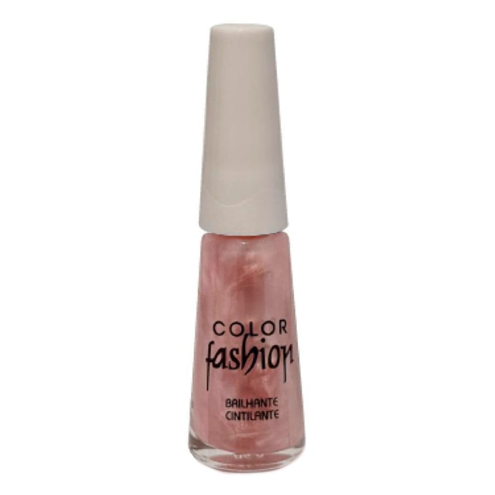 Esmalte Color Fashion Cintilante Cor Brilhante 8ml