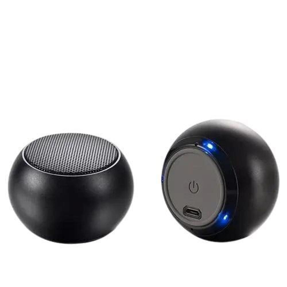 Mini Bluetooth Caixinha De Som 3W Metal - Som E Diversão